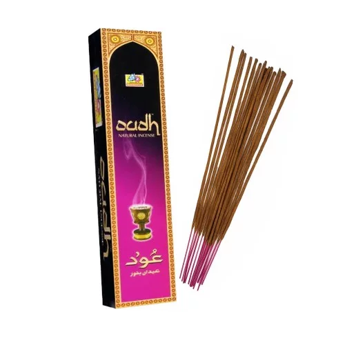 Bâtons d'encens naturels oudh faits à la main en poudre de bois d'agar de qualité supérieure